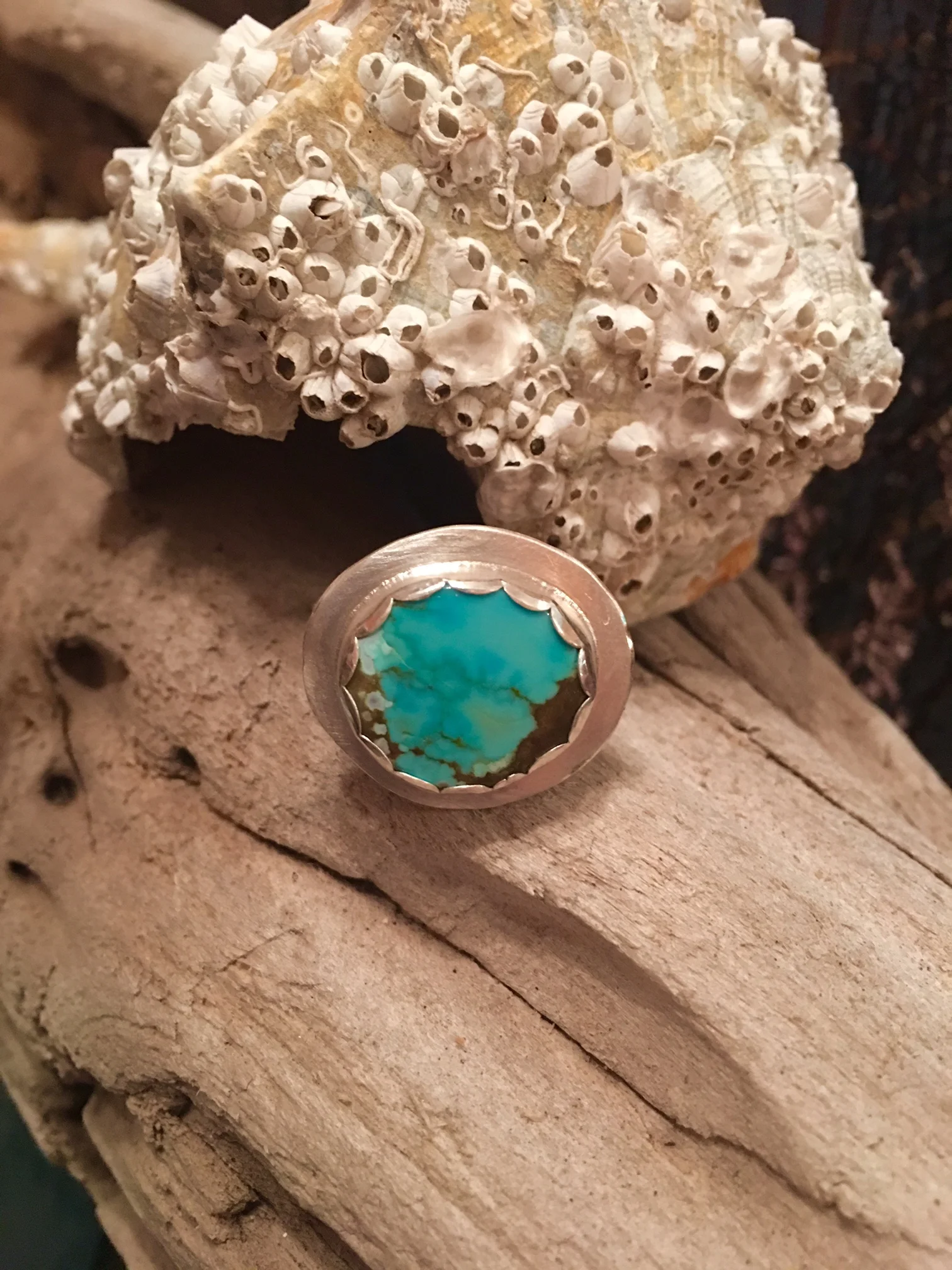 Blue Royston Turqoise Ring