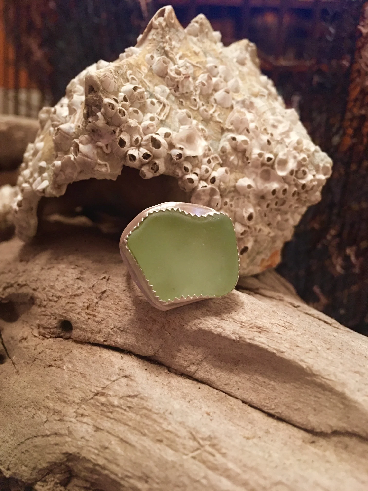 Sea Glass Ring