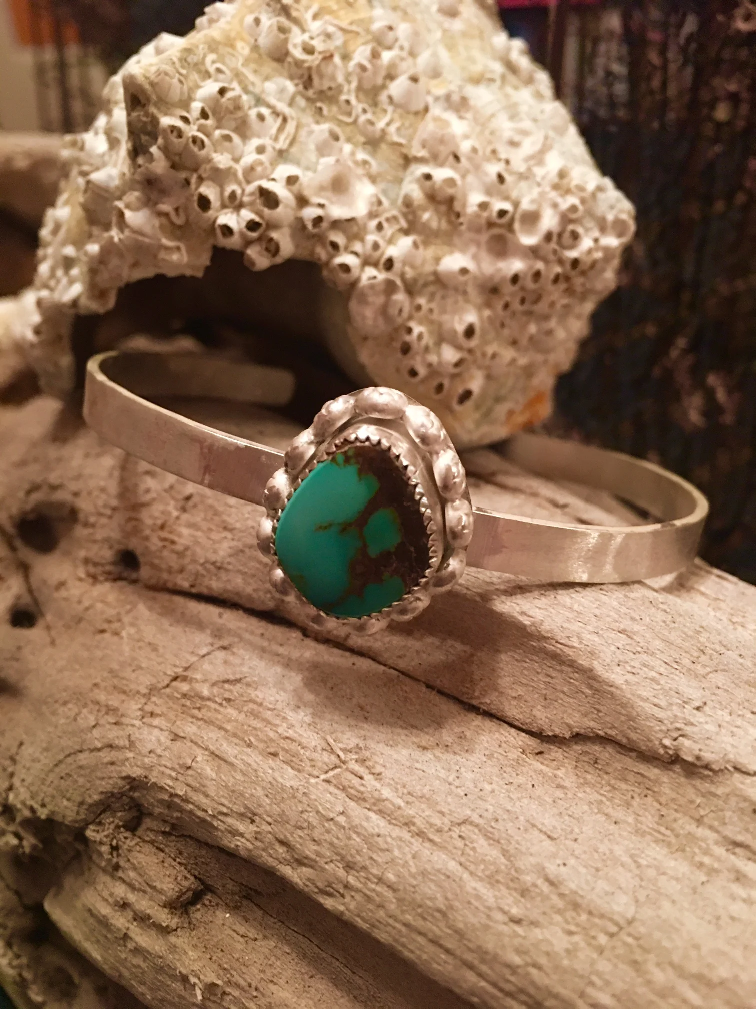 Royston Turquoise Sterling Silver Cuff