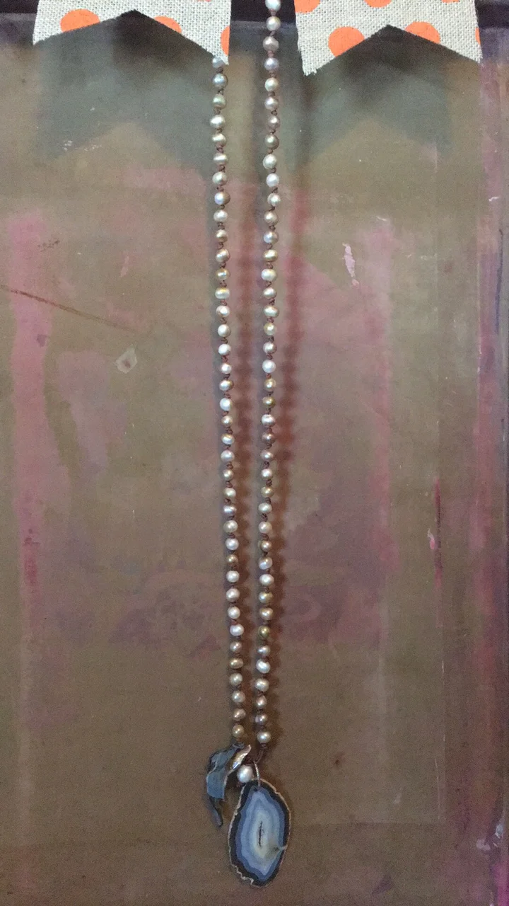 Sea of Cortez Pearls and Mexican Agate