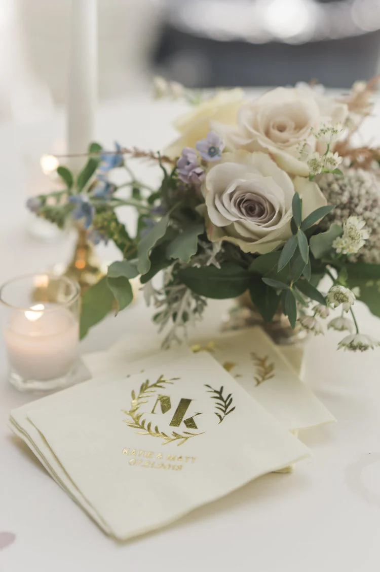 Windsor Wedding Gold Napkins - Elle and Em Wedding Invitations.jpg