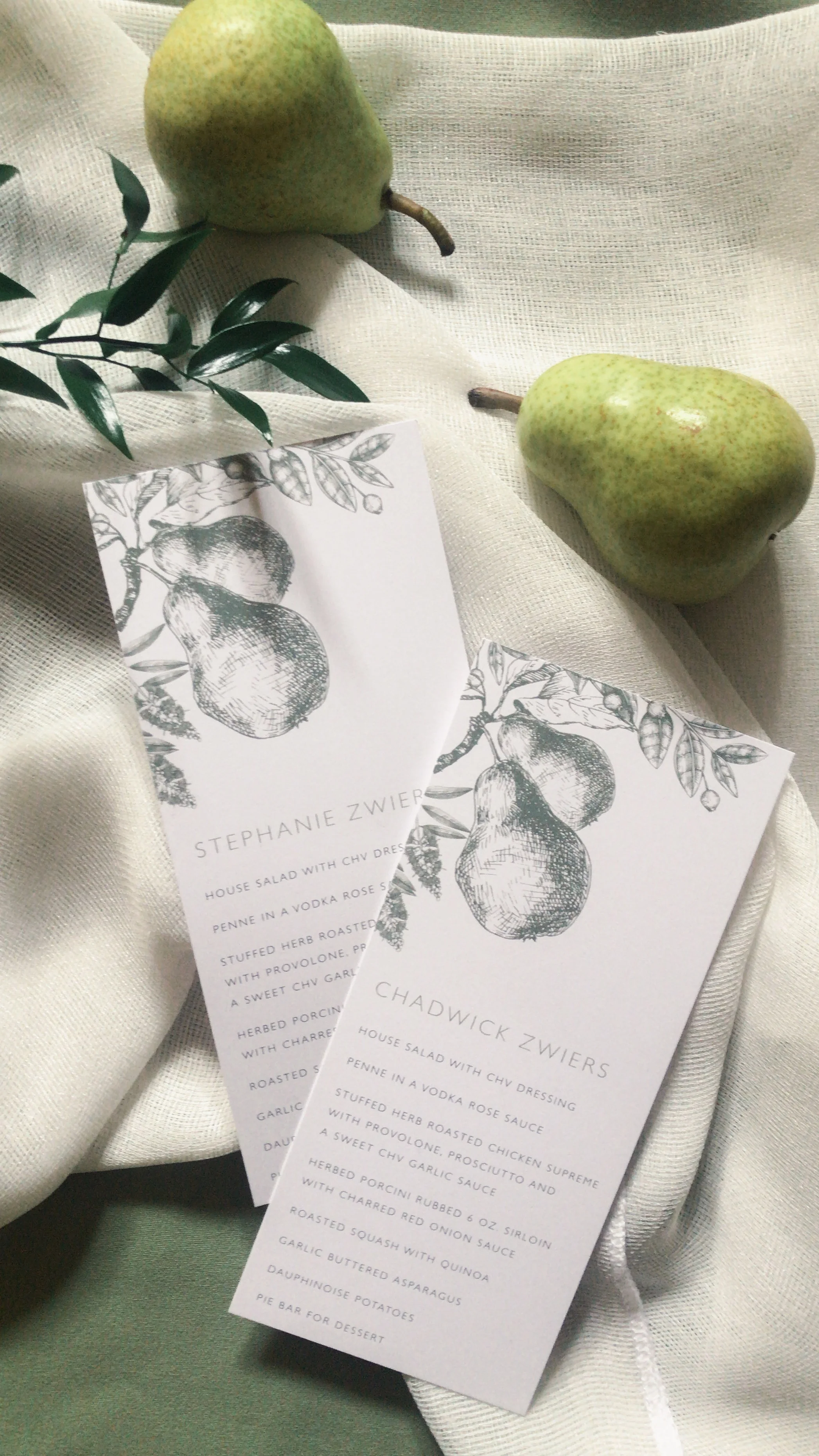 Windsor Wedding Personalized Menus - Elle and Em Wedding Invitations.jpg