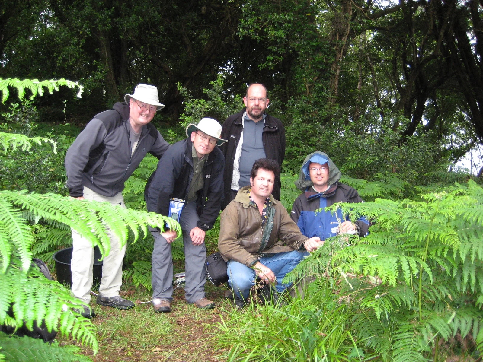 The team proudly displaying the first White Prominent for 70 years