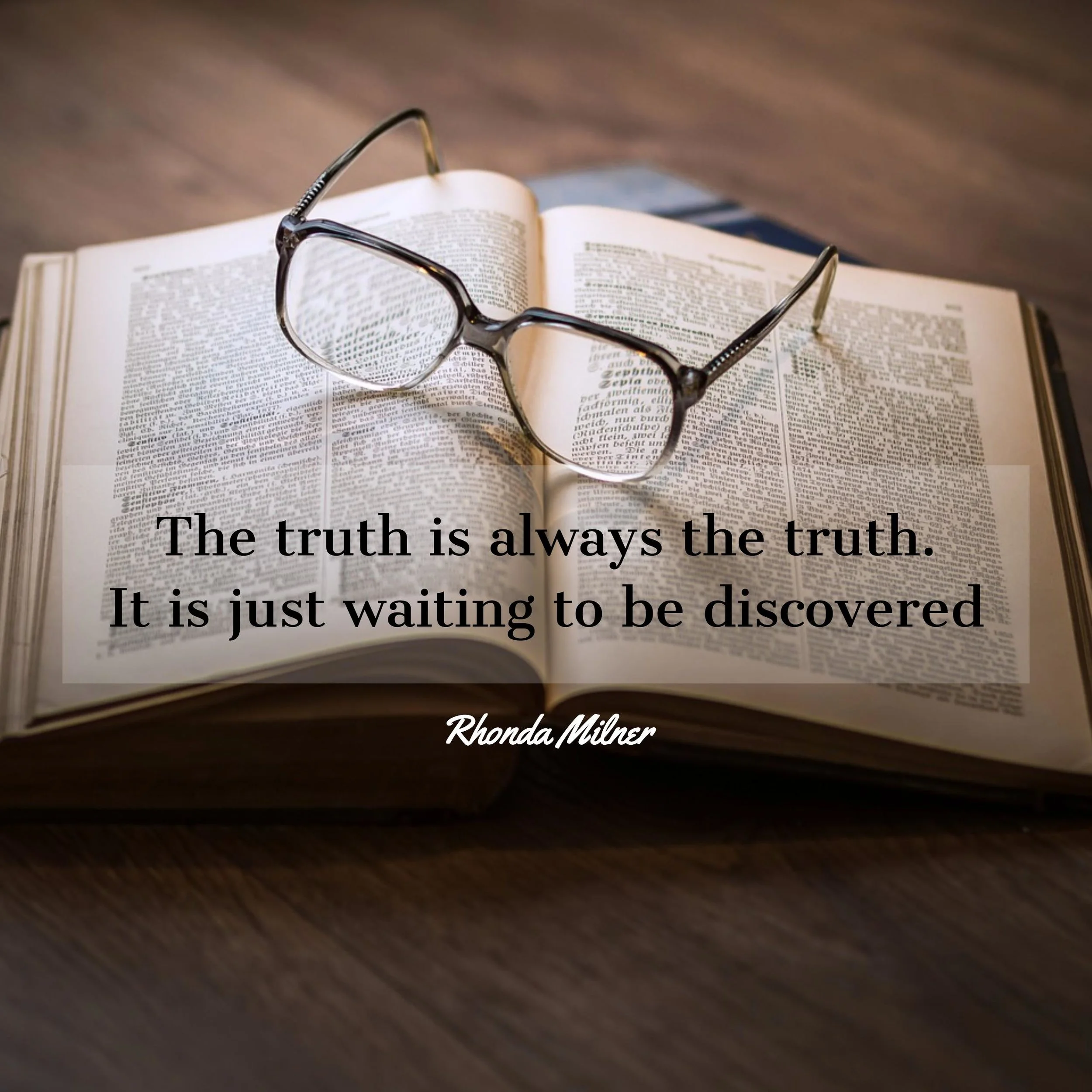  Thoughts on Truth