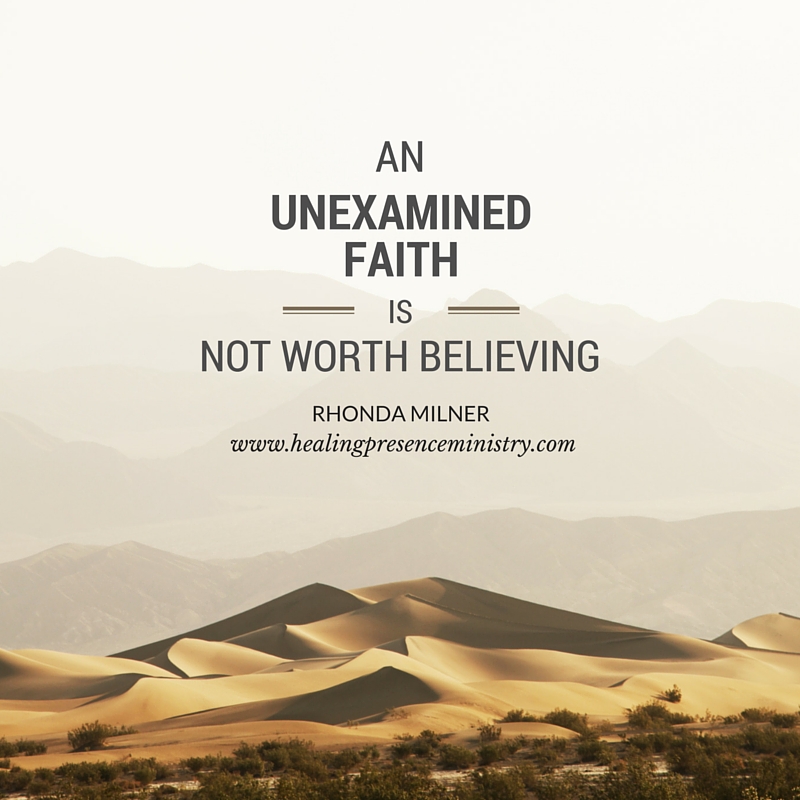 An Unexamined Faith