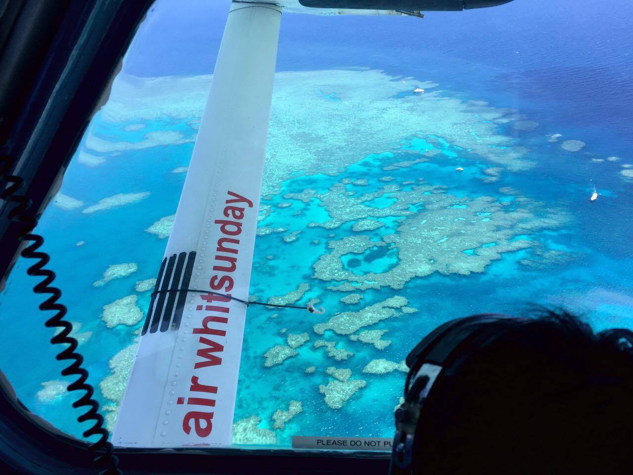  Tour operators will charter seaplanes to fly guests over the reef. The colors are astounding, and changes in depth and darkness depending on the weather and time of day.&nbsp;&nbsp; 