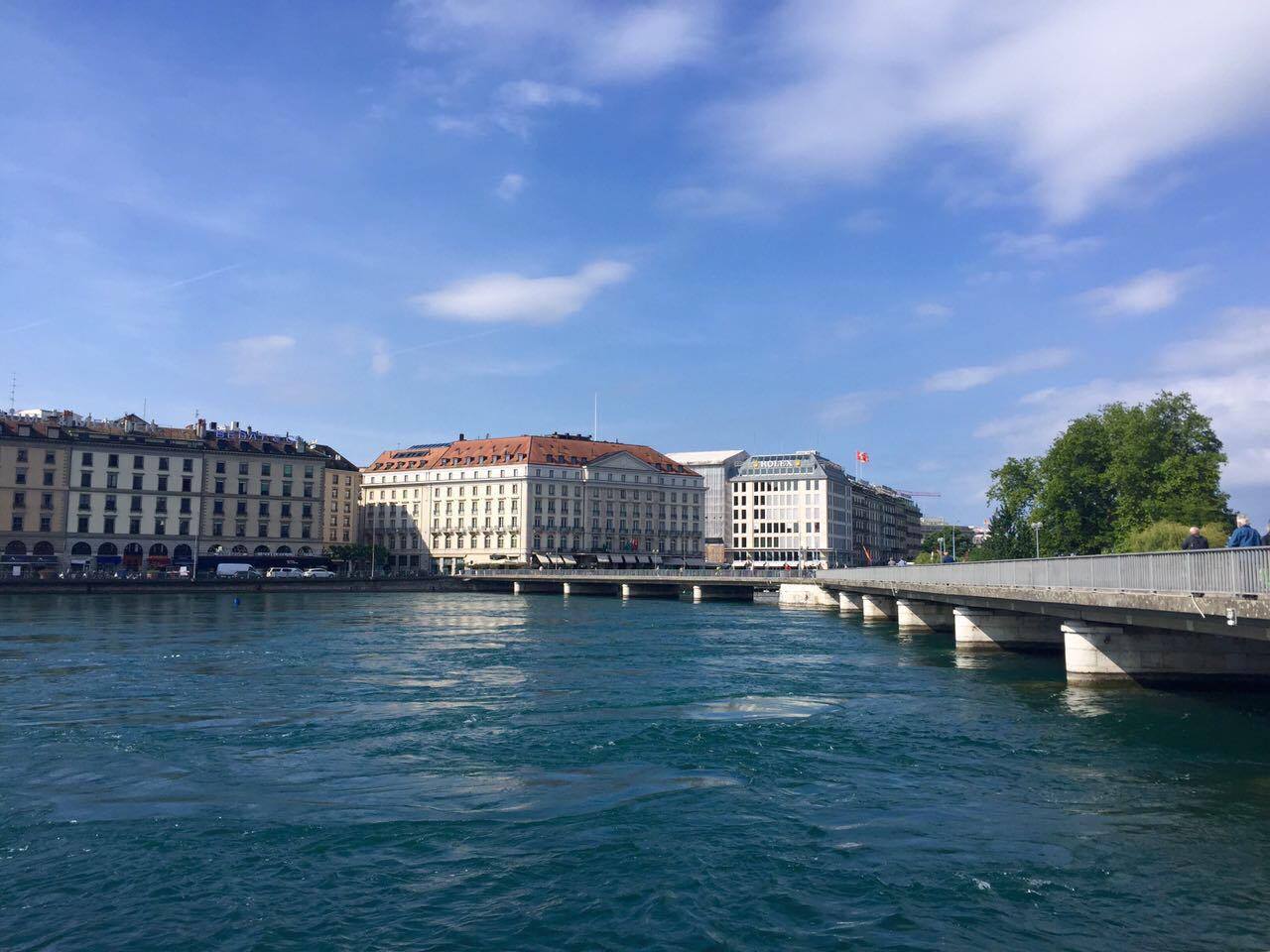  A view from the other side of Geneva.&nbsp; 