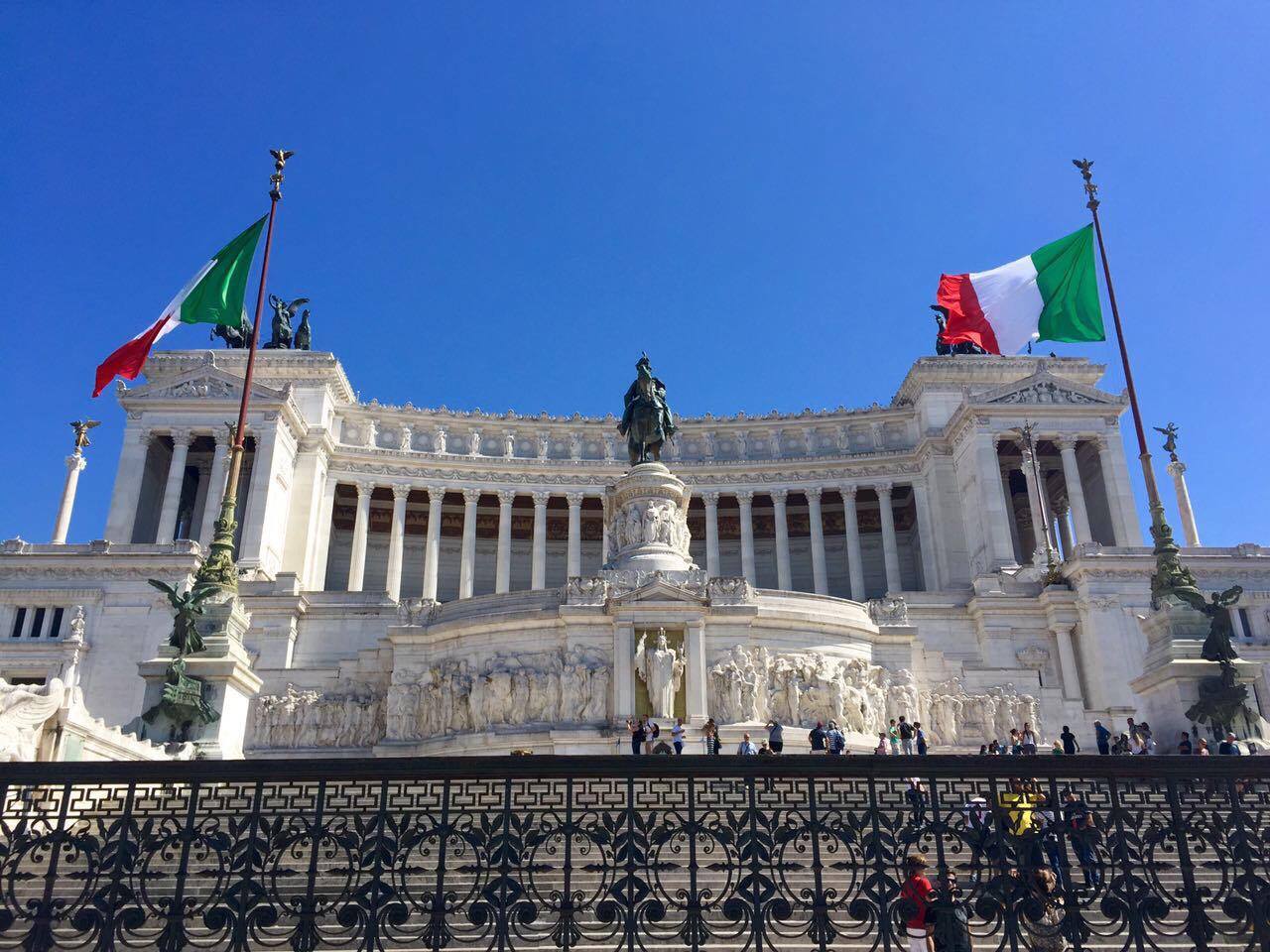  The Altare della Patria is a monument to Italy's first king, Victor Emmanuel, who first unified the nation. Don't let the steps out front fool you, its a bit of a climb.&nbsp; 