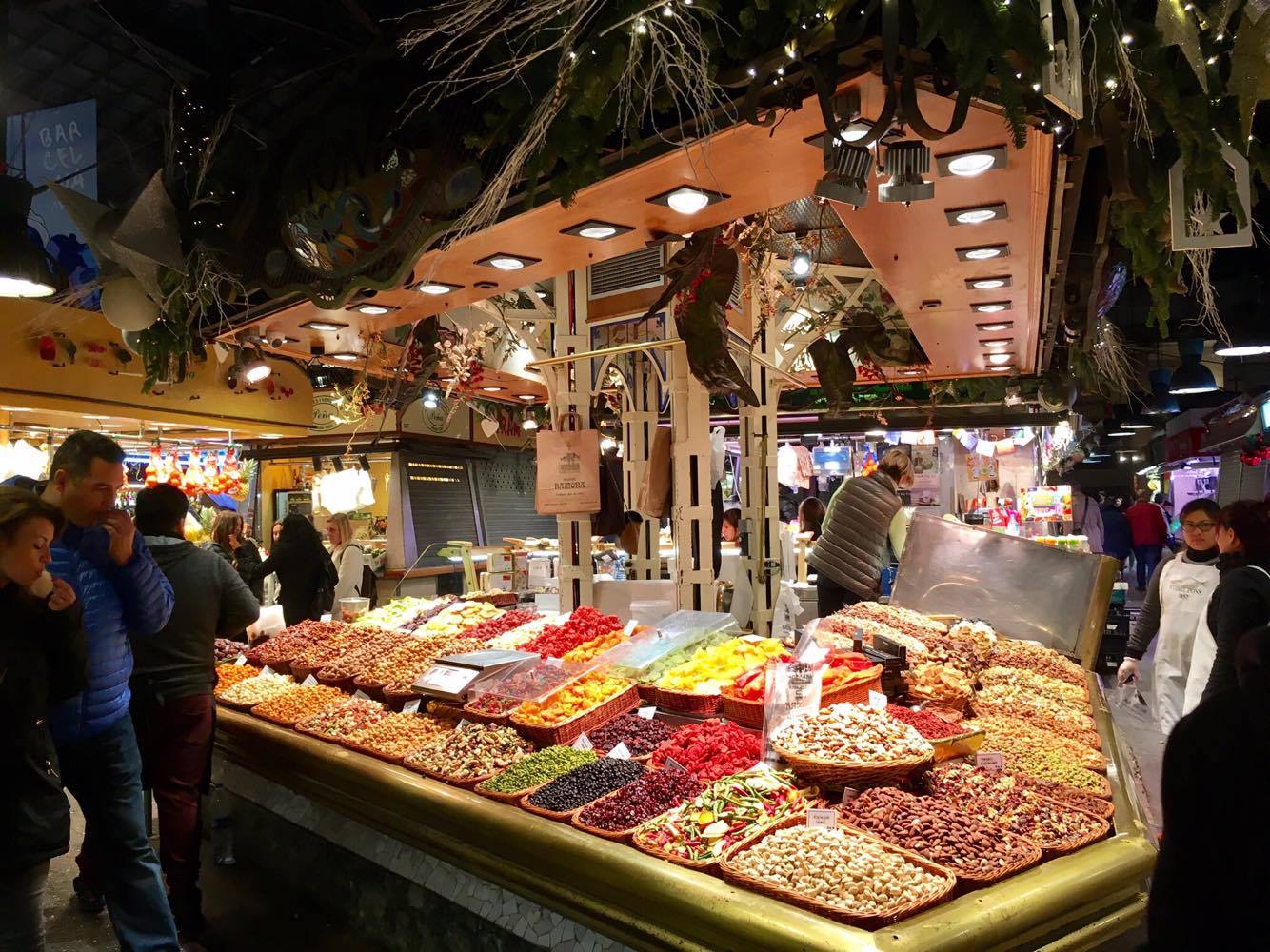  Stall selling local Catalan spices 