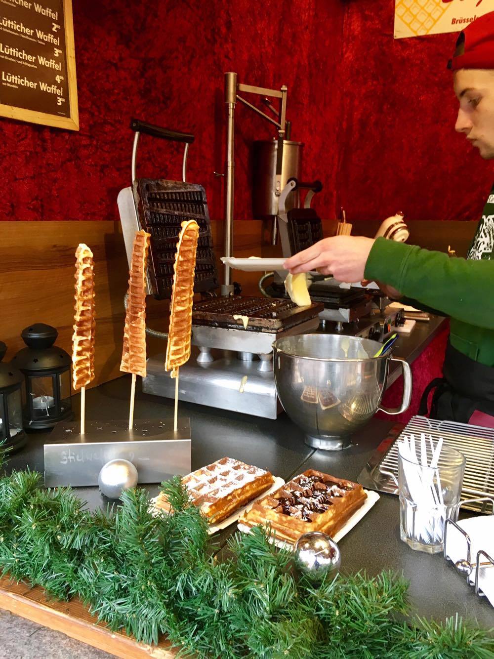 Waffles on a stick? Yes, please.