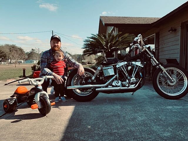Just a couple wild hawgz and their freedom machines.