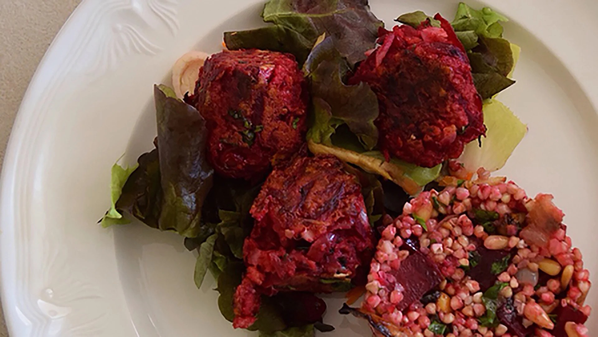 Beetroot Keftedes