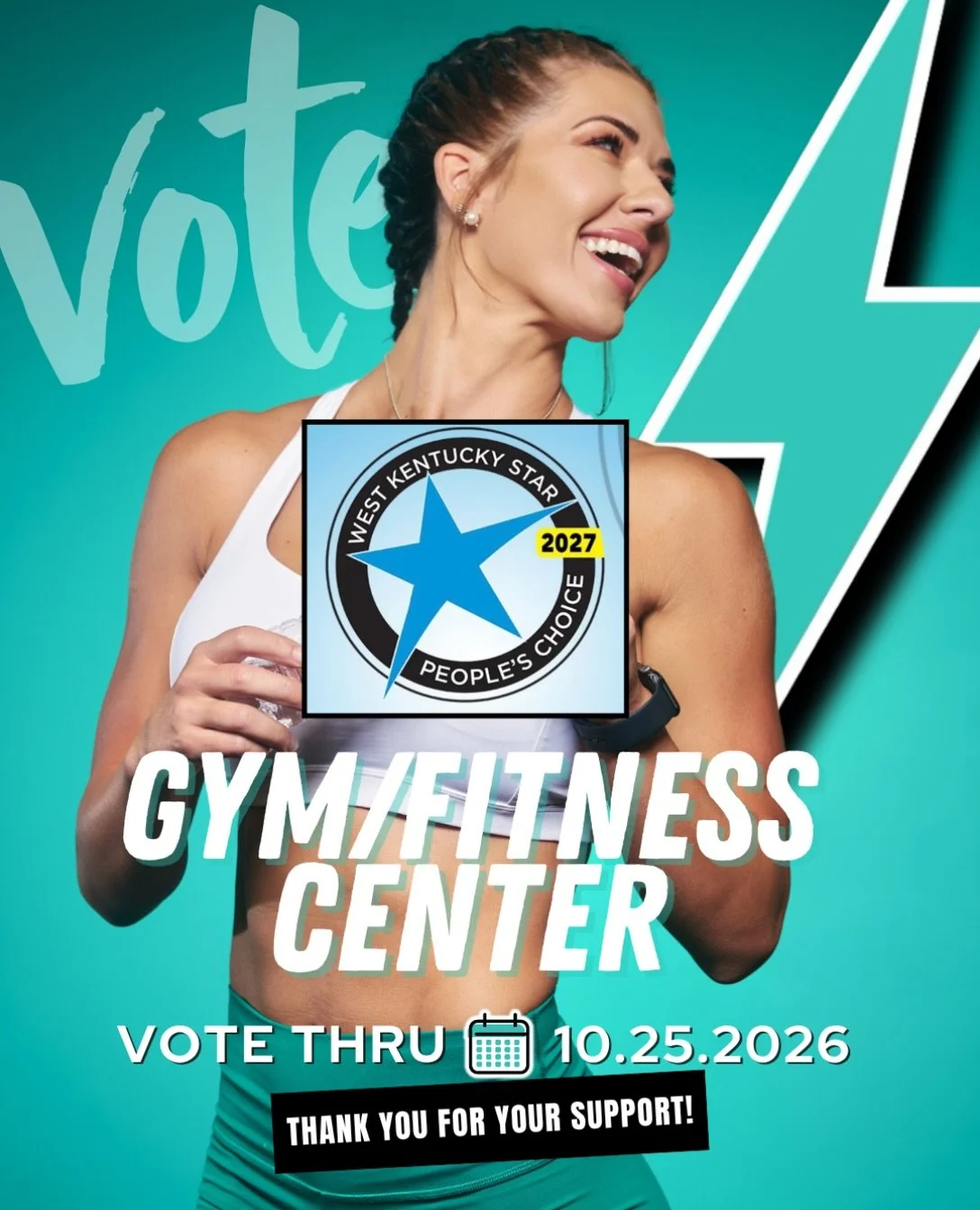 6 DAYS LEFT TO VOTE FOR PBK! 🏆🩵⚡️

On your lunch break today? We have a little favor to ask! 🥹🫶🏼

If PBK has made an impact on your life, whether it&rsquo;s through our workouts, coaches, accountability, friendships, or simply giving you 48 minu