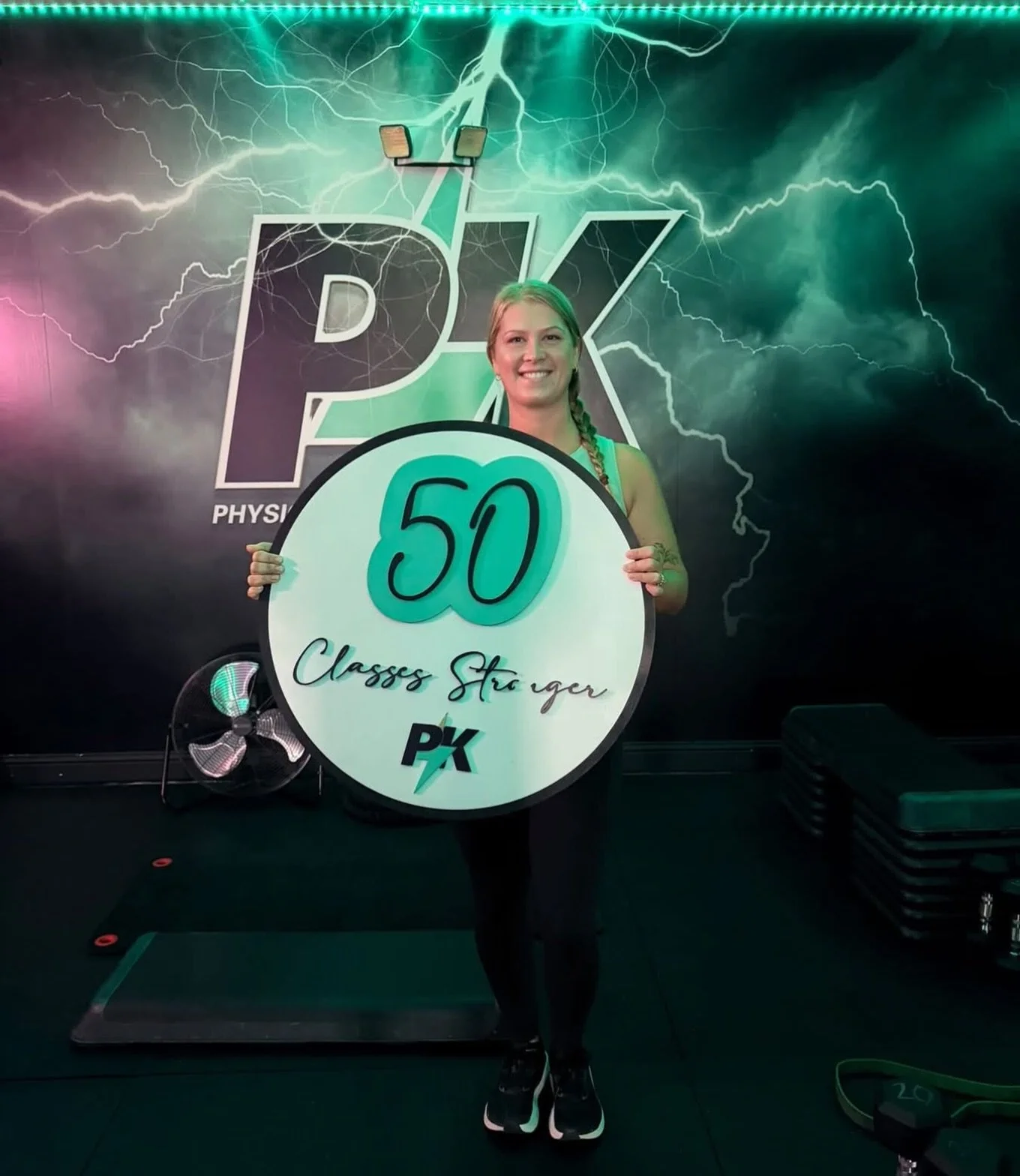 50 WORKOUTS STRONGER, AND SO MUCH MORE CONFIDENT! 🩵⚡️

Our Marshall County Bootcamper, Maddie, just celebrated her 50th PBK class, and her testimony is one we know SO many women can relate to! 🥹

As a homeschooling mom of FOUR, Maddie spent her ent