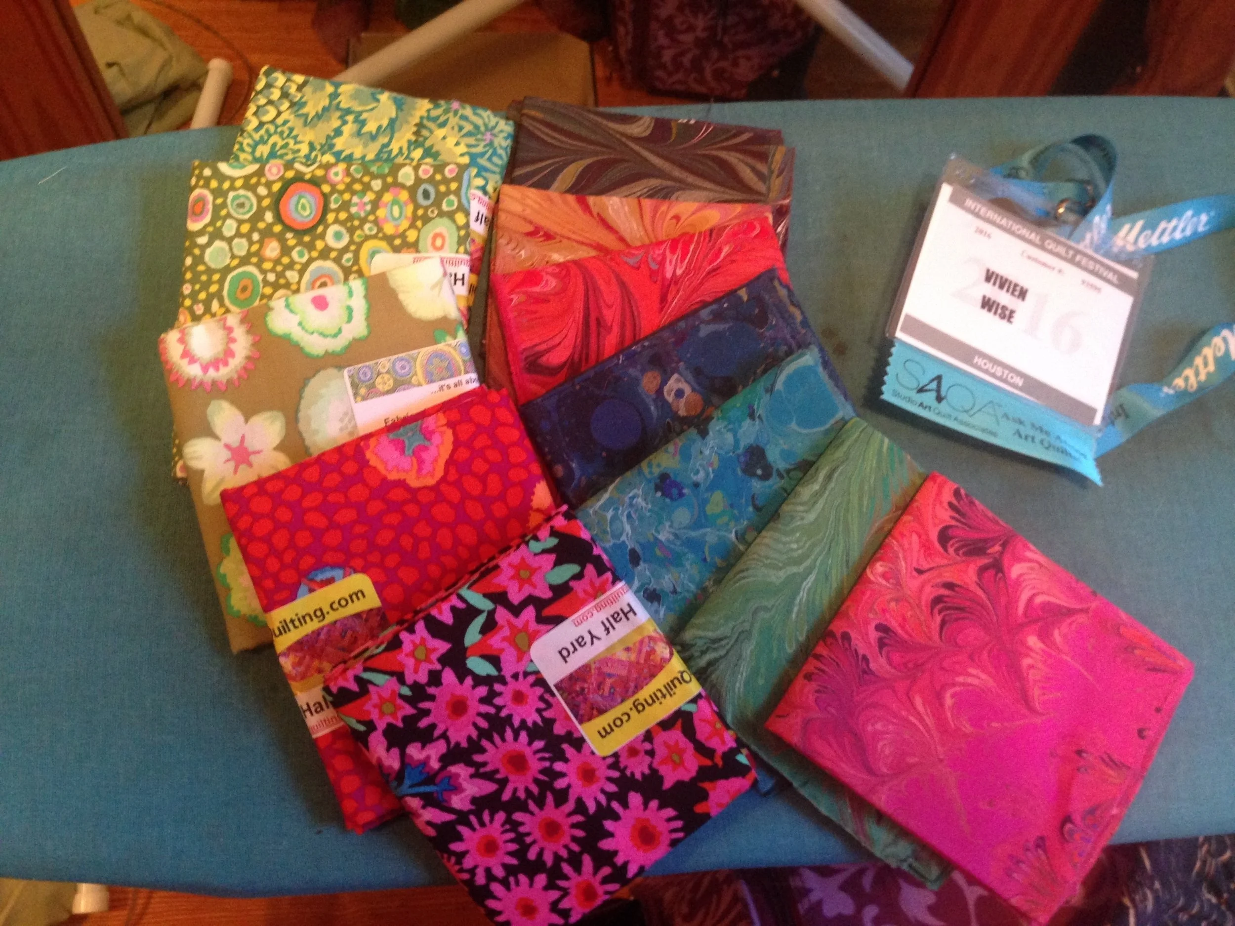 My fabric haul from the weekend