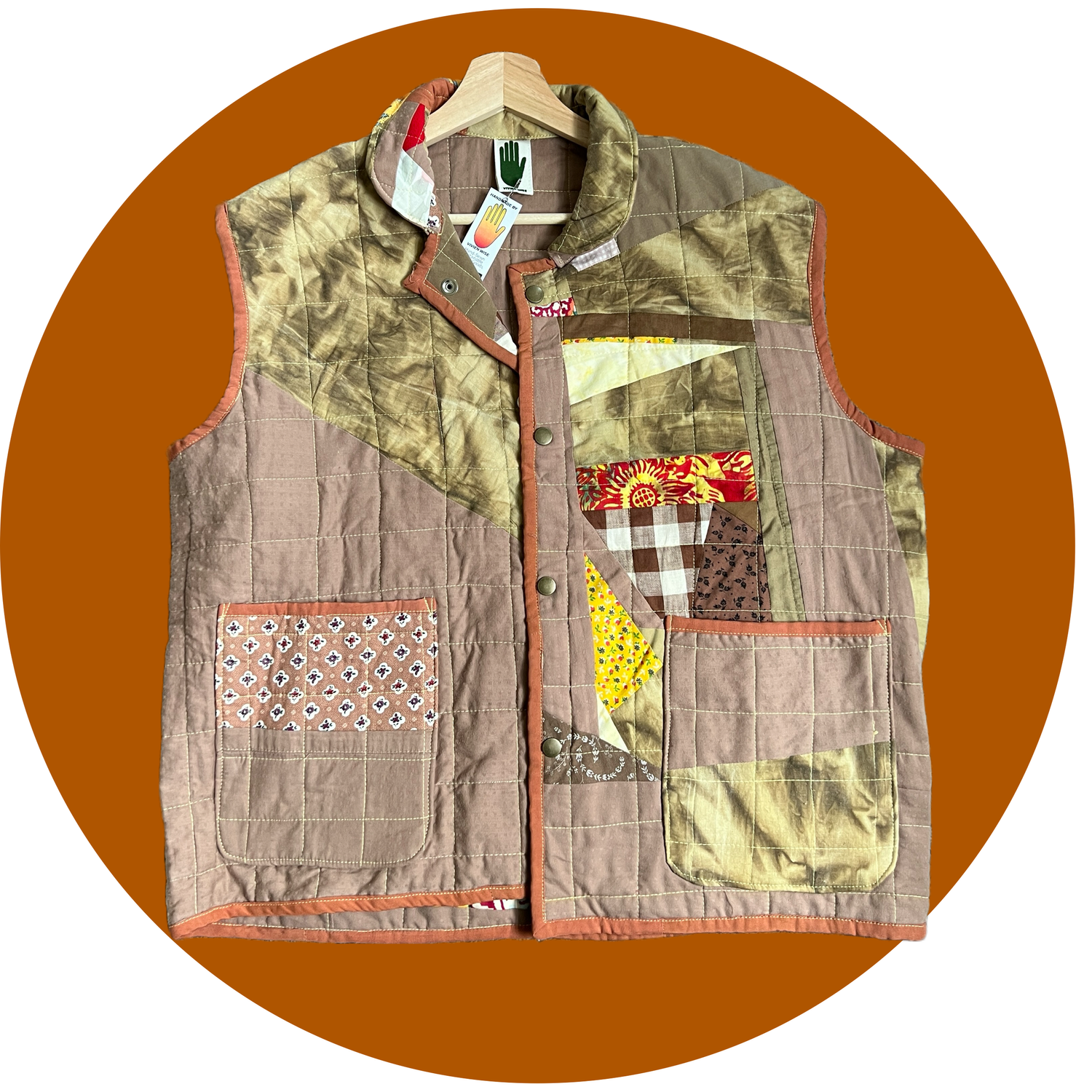 From-Scratch Quilt Vest — Vivien Wise