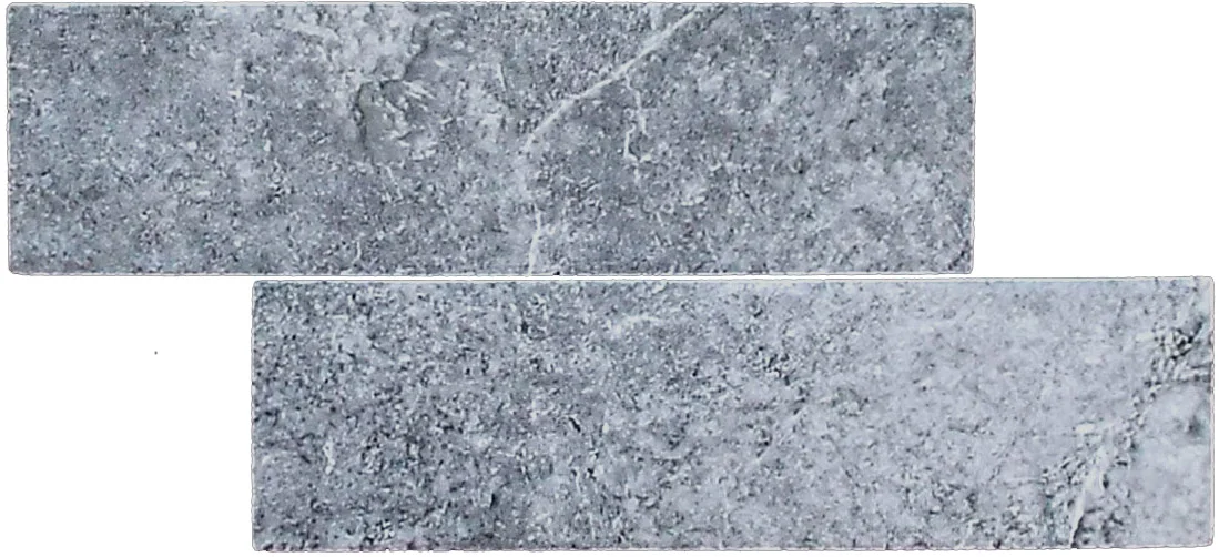 Lava - 2.5" x 9" Porcelain (7mm thickness) (2 pieces shown for variation)