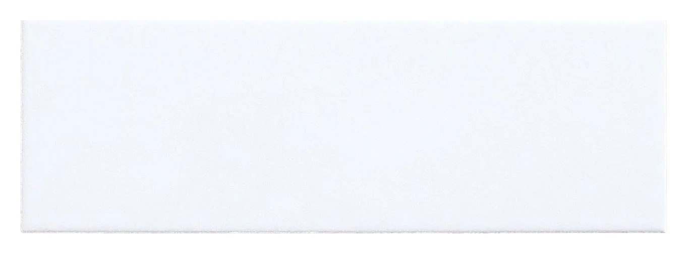 4" X 12" White Subway