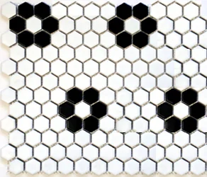 HEX-1025 Hexagon 1" Florette