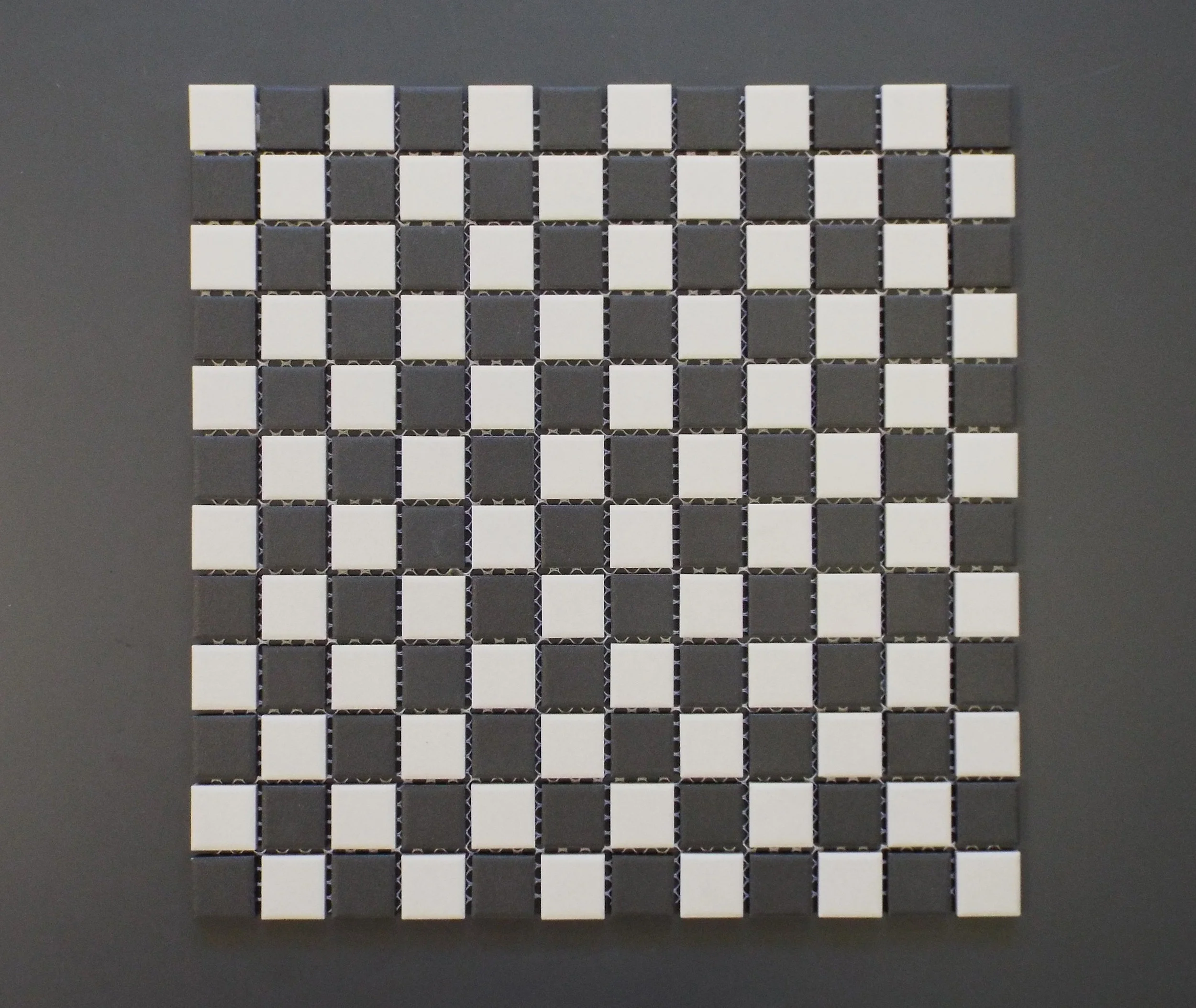Unglazed - Checkered&nbsp; 1" x 1"&nbsp;