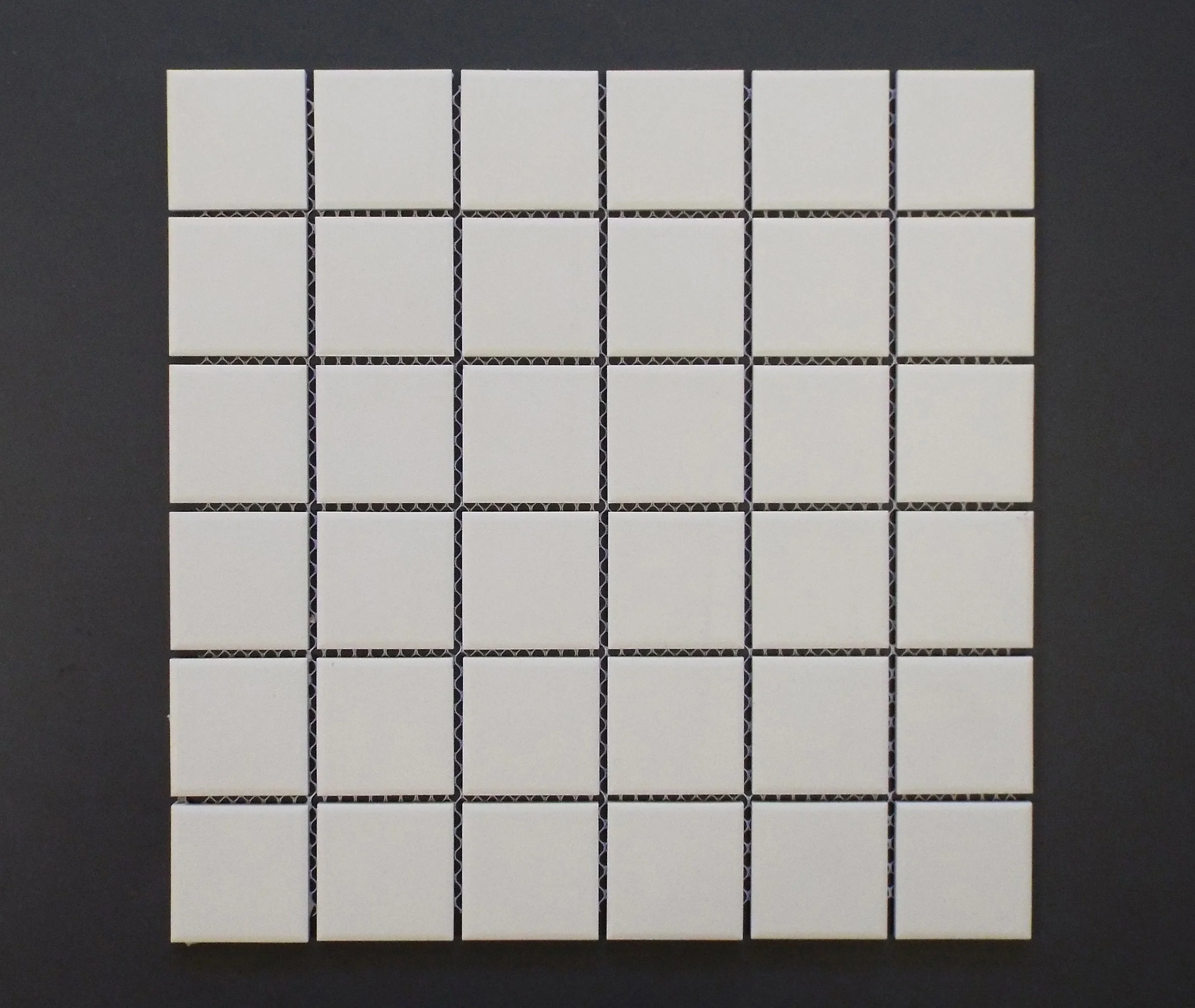 Unglazed - 2" x 2" White