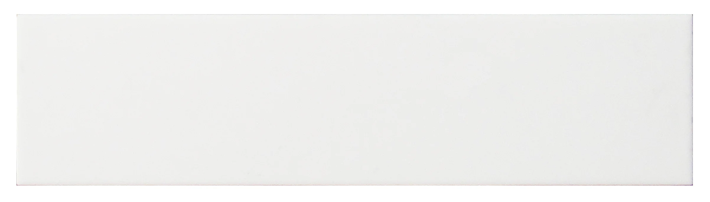 4" x 16" Matte White