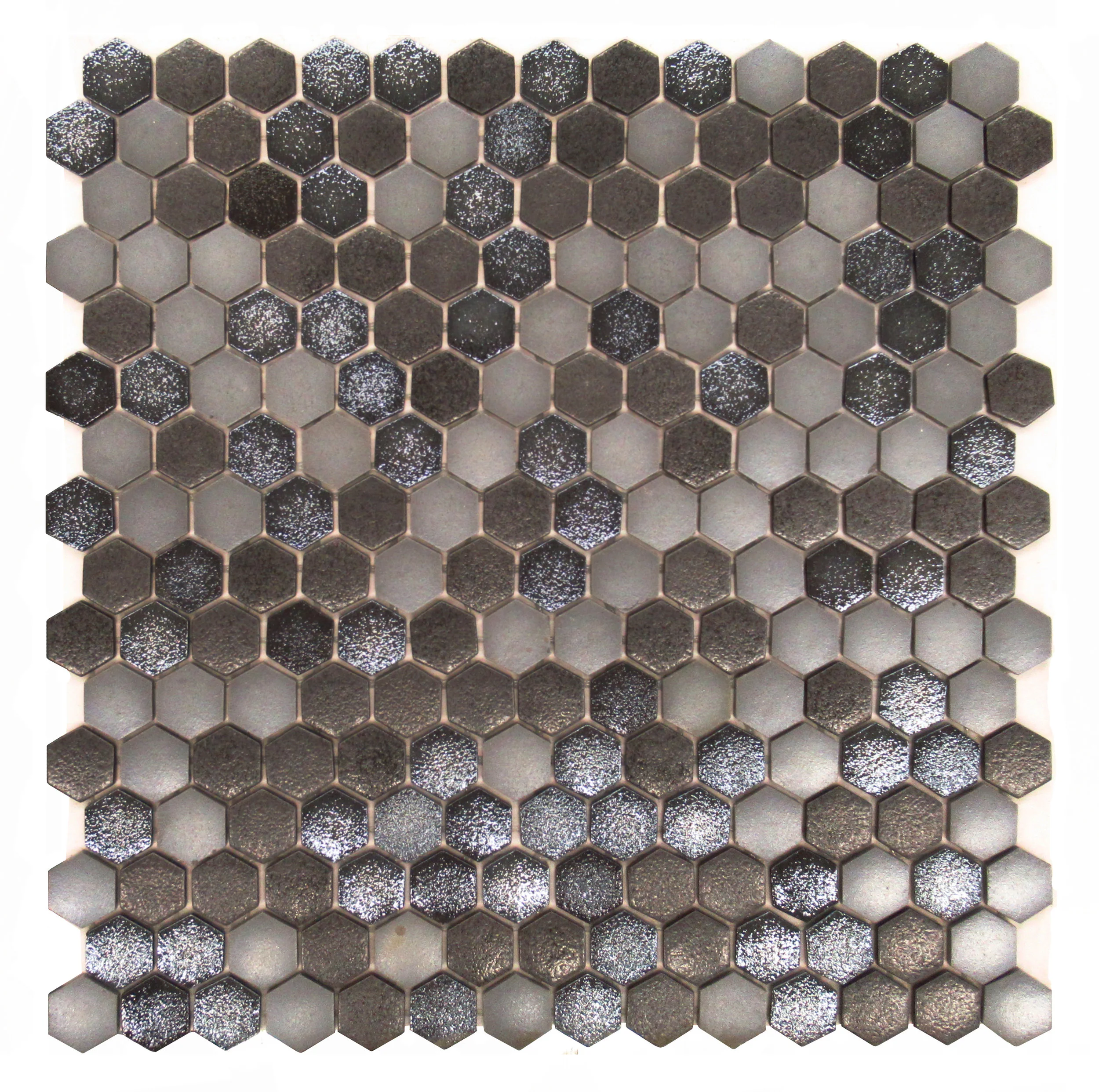 Ambient #5127&nbsp;- 1" Hexagon Glass Mosaic