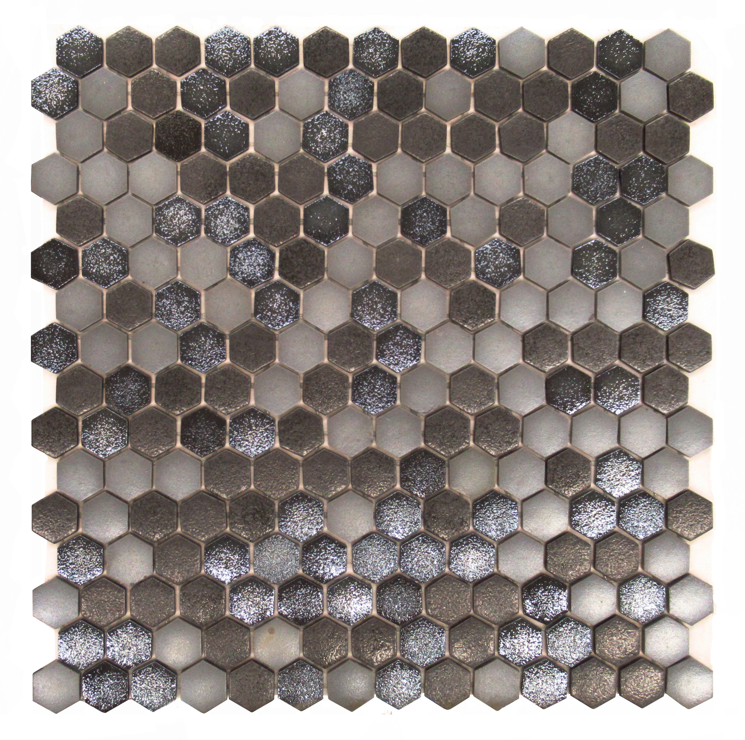 Ambient #5127 - 1" Hexagon Glass Mosaic
