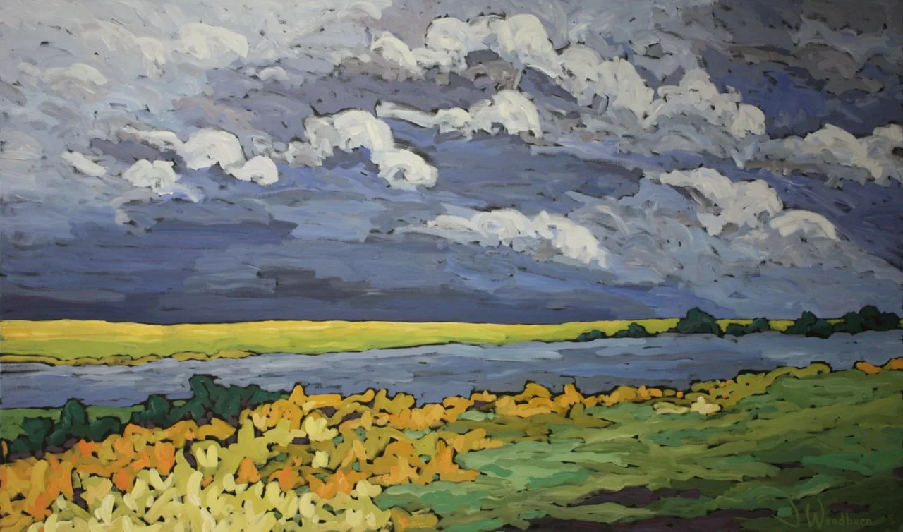 Storm Across the Fields