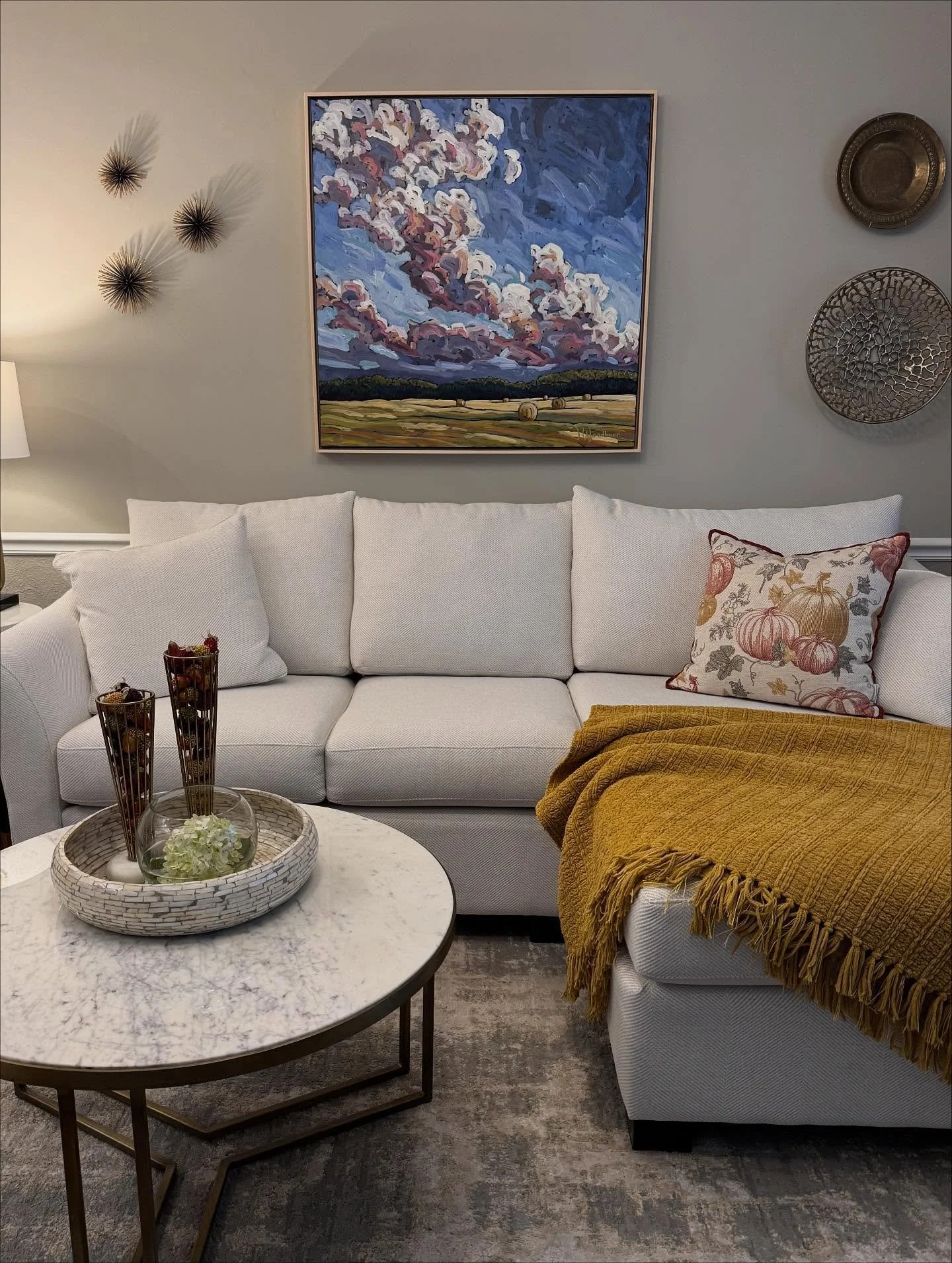 Grateful. It’s a word that comes up time and again when I meet the wonderful people who collect my work. @ljcautius I’m so glad you fell in love with these pieces, and I am even happier that I was able to meet you in person! Thanks @loftg