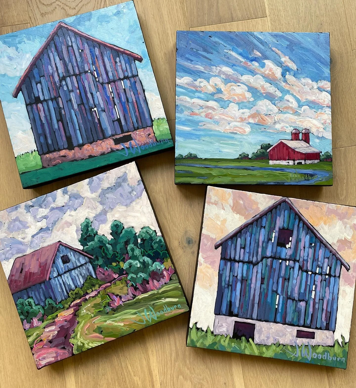 Loft Gallery’s annual Square Foot Show opens Saturday, November 8 at 5pm EST, online only. All paintings are $185+ tax.  The show moves to both online and in person the following day. Here’s a sneak peak of a few pieces I have in the show