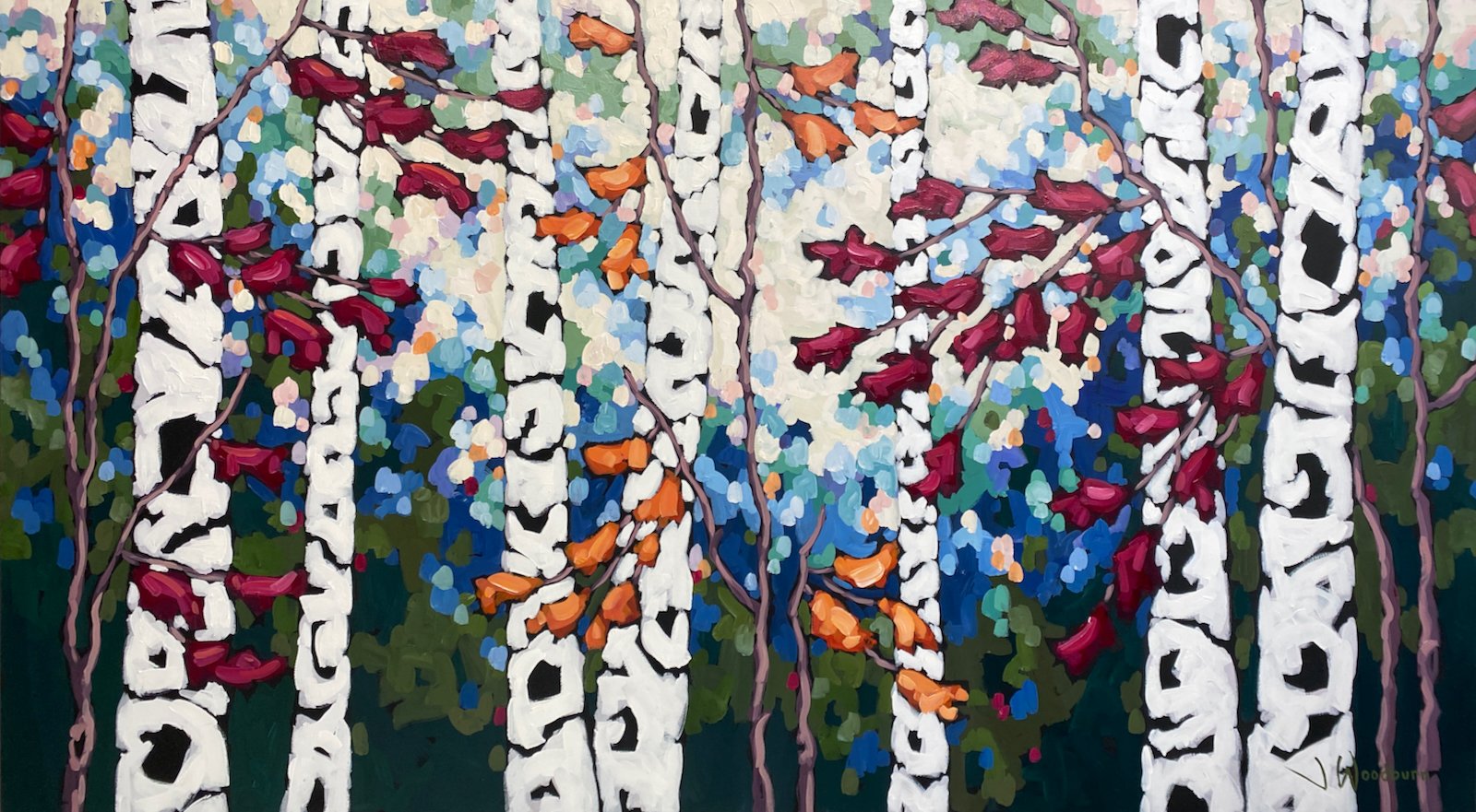 Triumphant 40"x72" Acrylic on Canvas, Cloud Gallery $4900