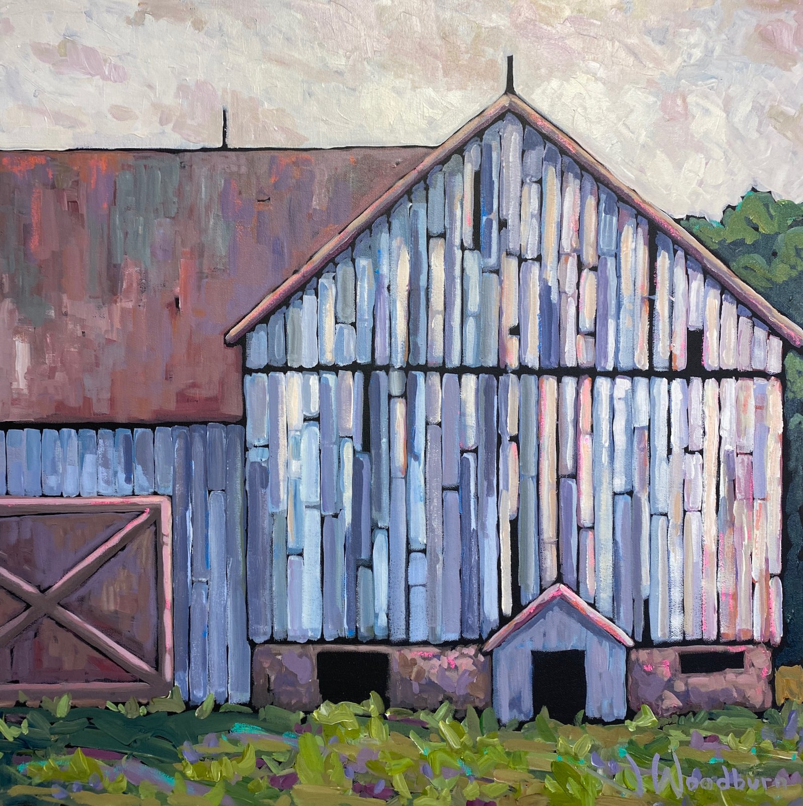 Old Codger 24"x24" Acrylic on Canvas, County Creative Gallery $975