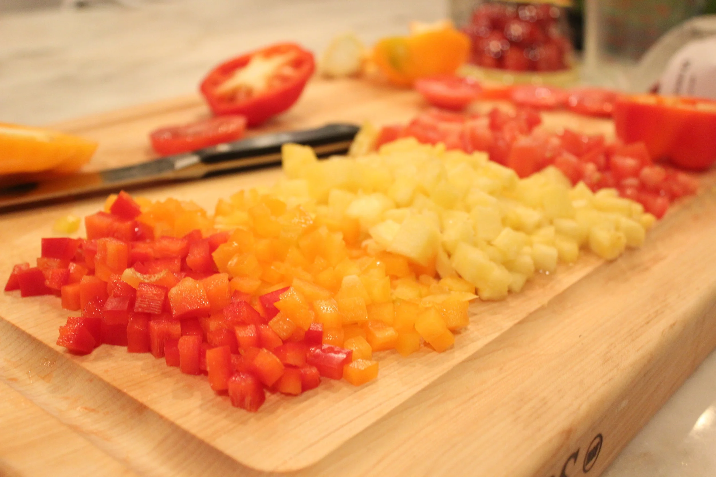 Pineapple Salsa & Tortilla Chip Cups