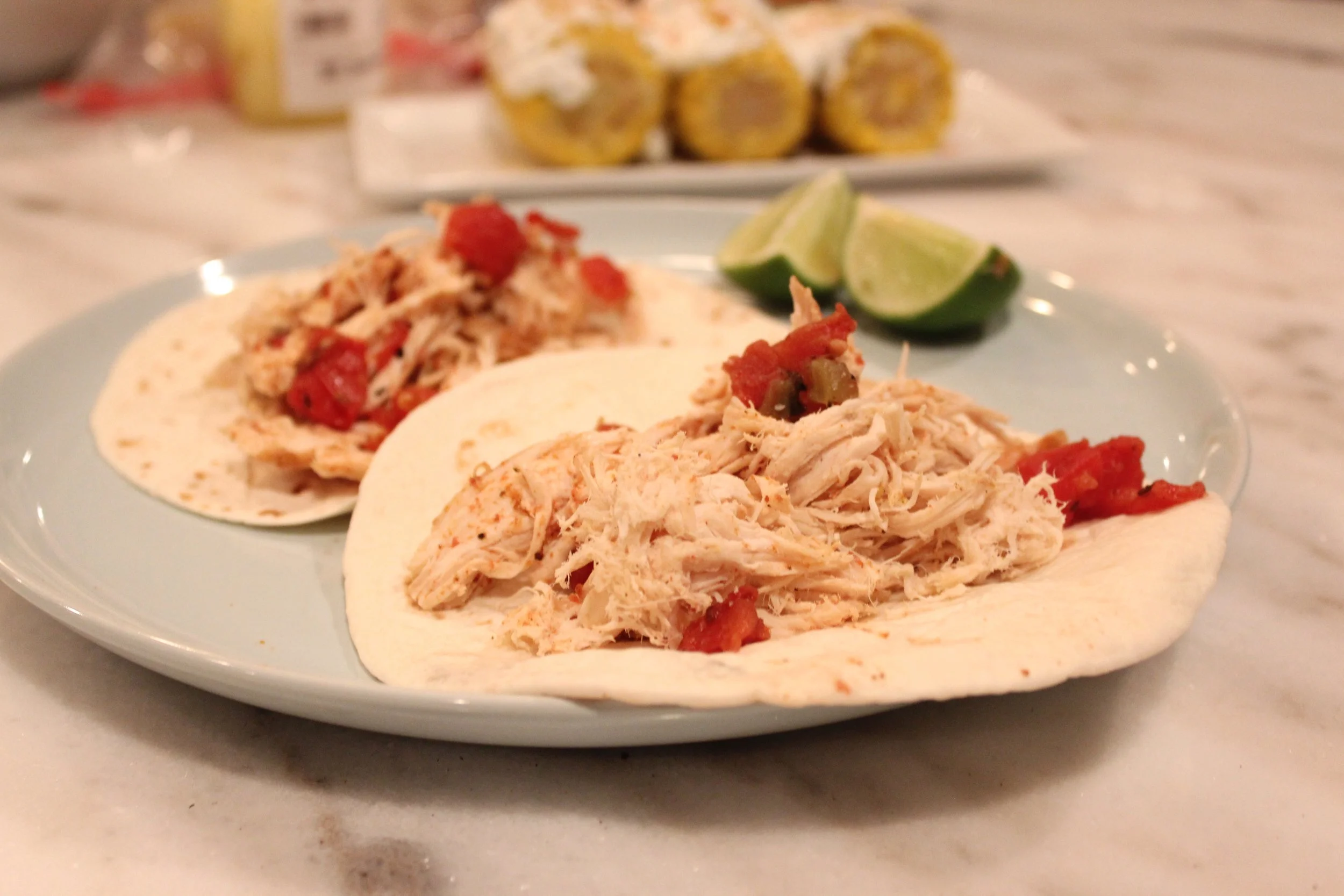 Slow Cooker Chicken Tacos
