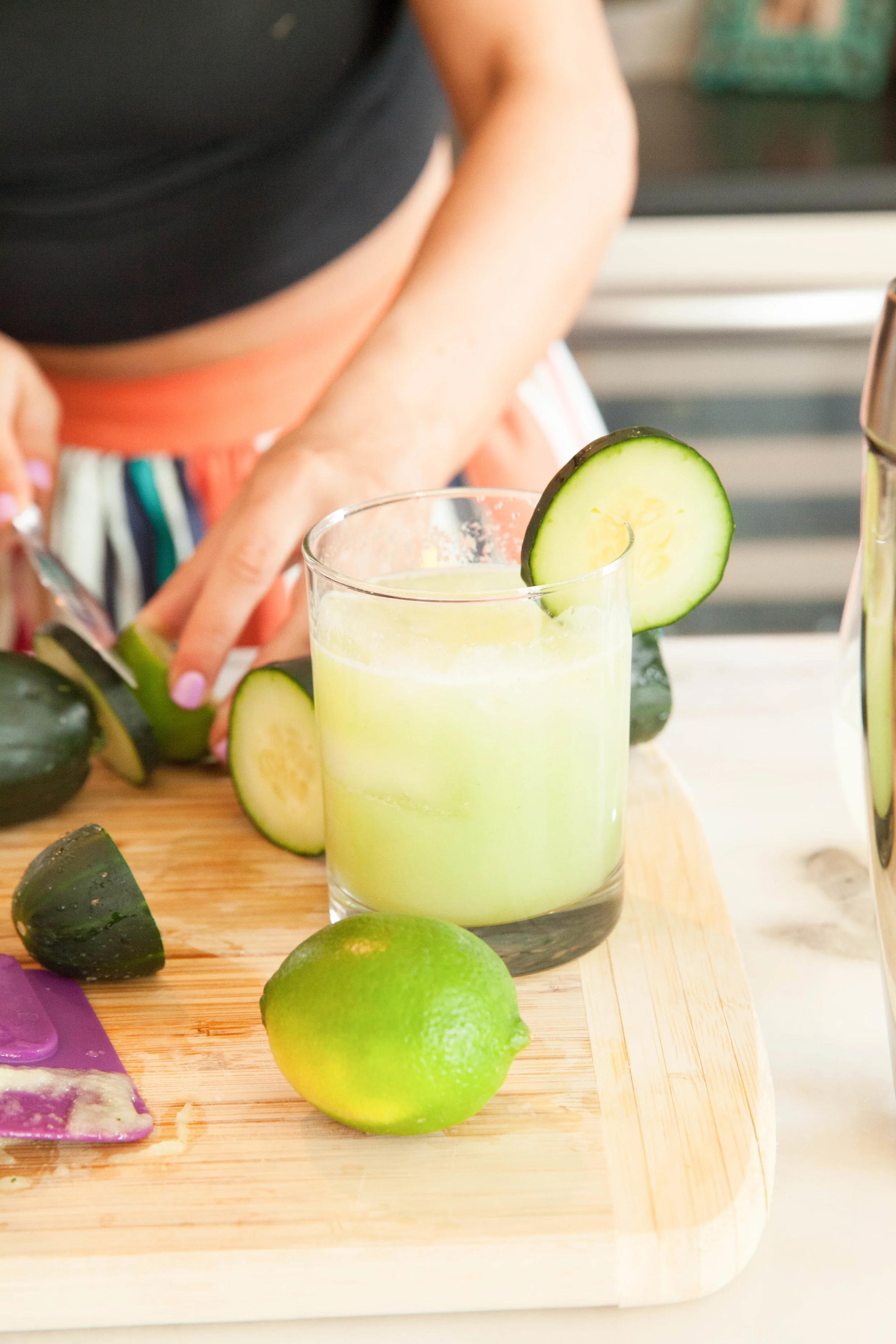 Tequila Cucumber Zen: Cucumber Lime Margarita