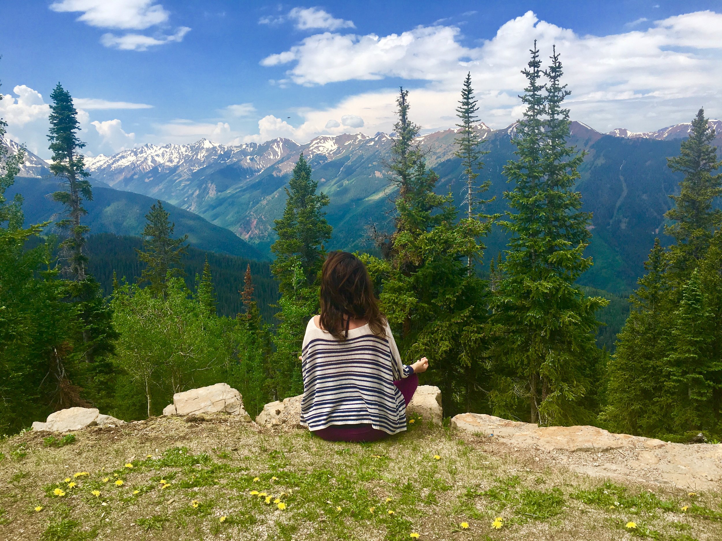 Aspen City of Wellbeing Contributor, Alexa Webster - founder of Seeds of Remembrance , yogini, altar goddess. 