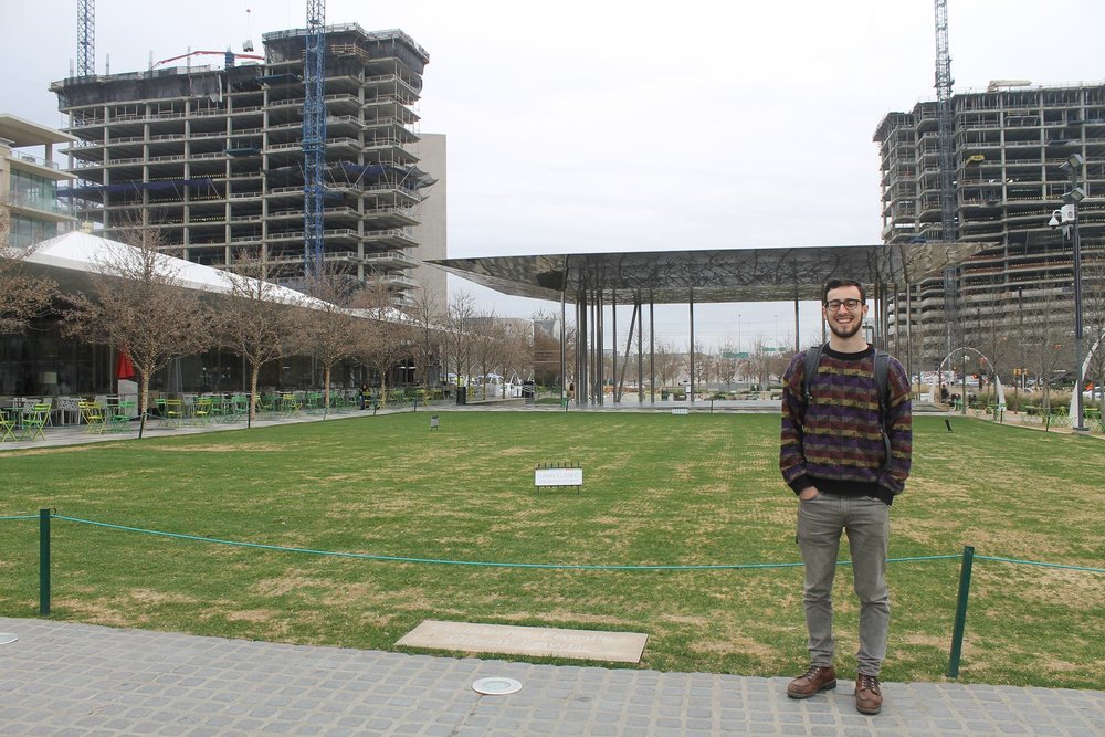 MuniciPal's own David Meni at Klyde Warren park, a great example of the topic we're covering today.
