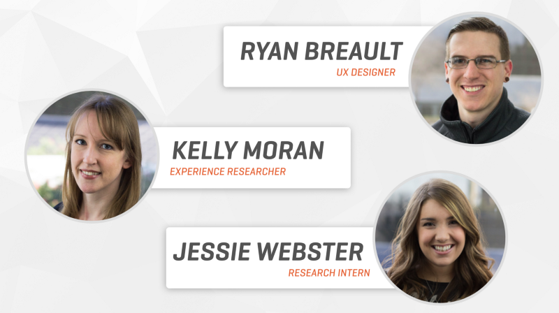 On the case: The projekt202 team of Kelly, Jessie and Ryan drove this client initiative.