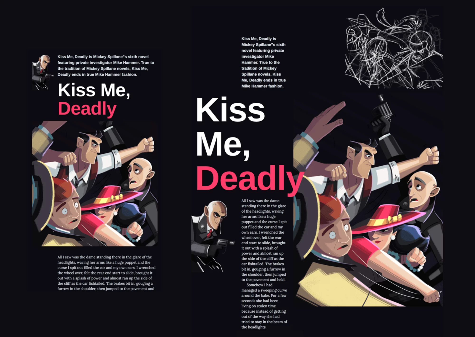 Web layouts like this are now much simpler to build responsively with no hacks required by your developers. Credit: Smashing Magazine
