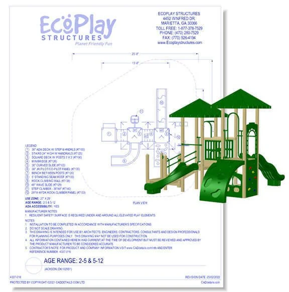 Ecoplay structure Jackson