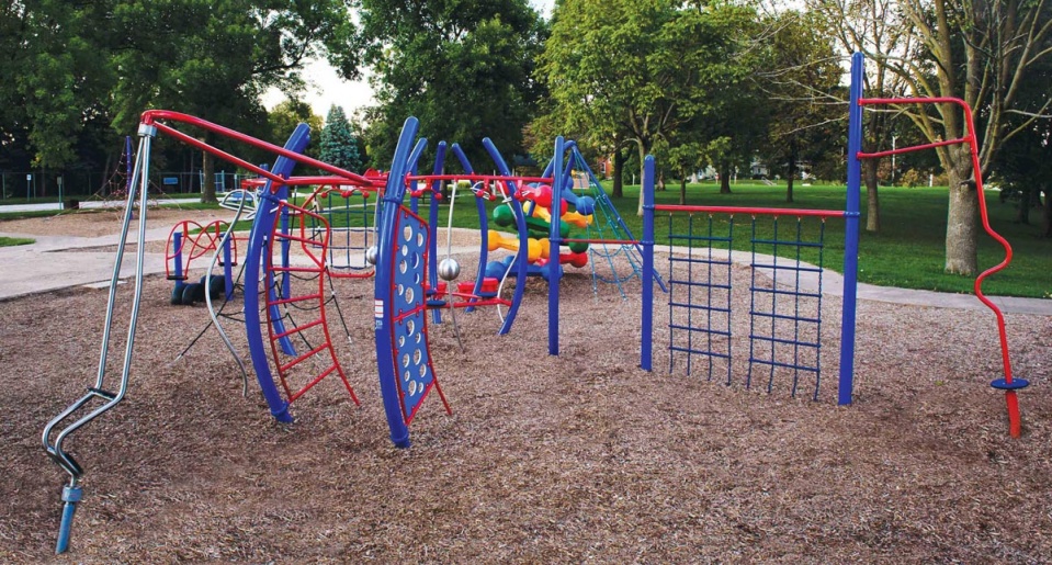 Can a Playground Promote Fitness for Children and Adults?
