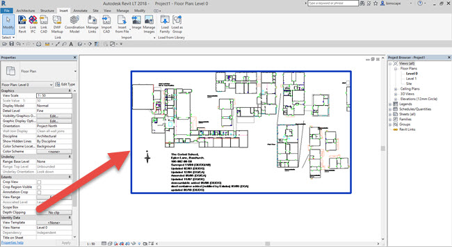 Revit OpEd: Importing CAD Files and Invert Colors