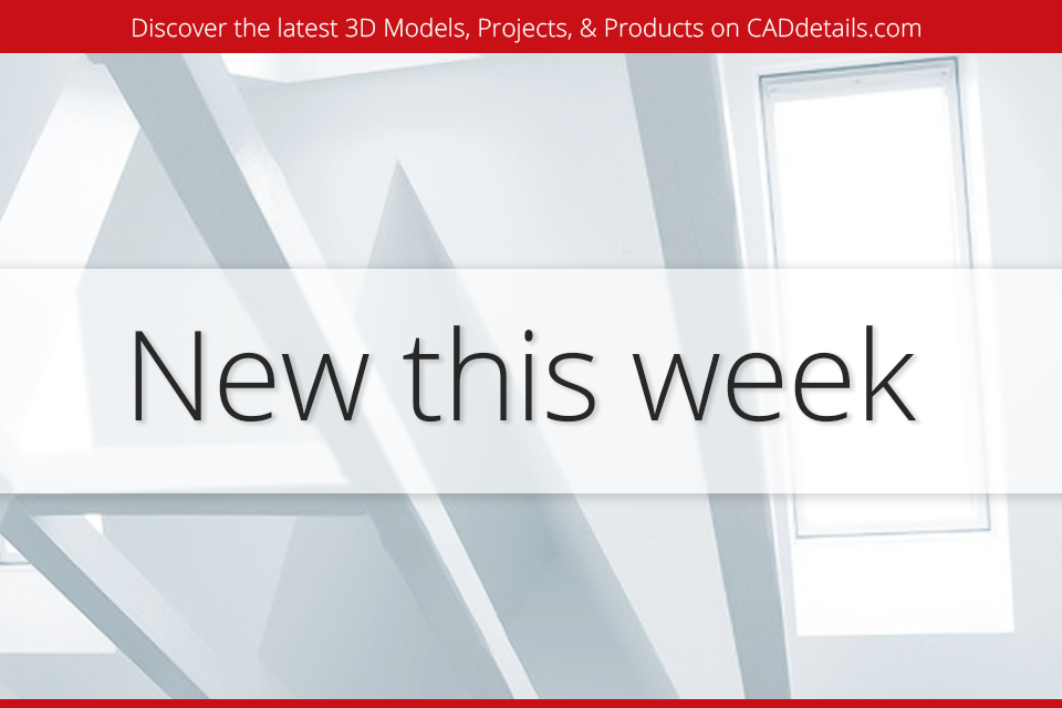 Friday Findings + What's New this Week on CADdetails.com - February 2nd Edition