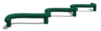 S-Shaped Jump Bar by Greenfields Outdoor Fitness