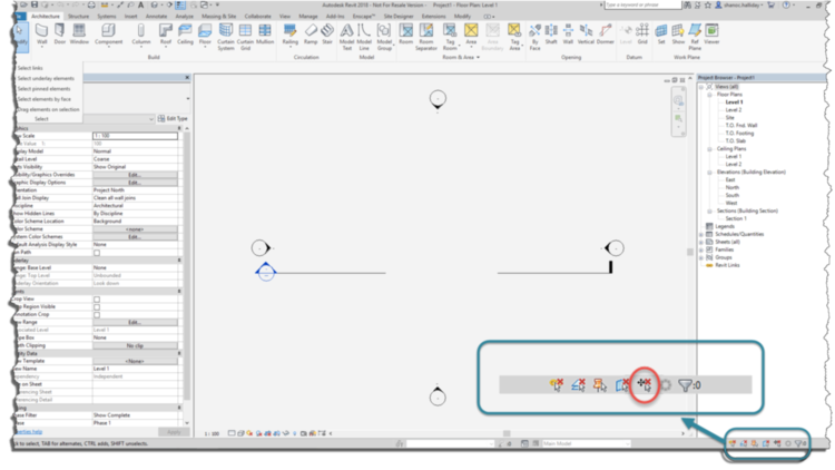 Revit 2018 User Interface