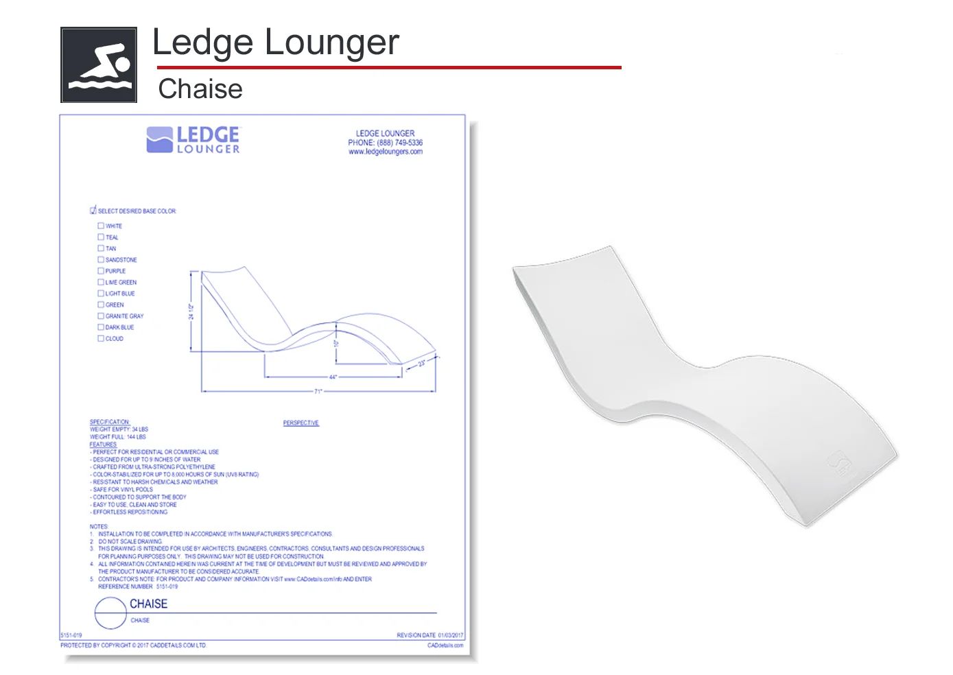 5151-019 Chaise