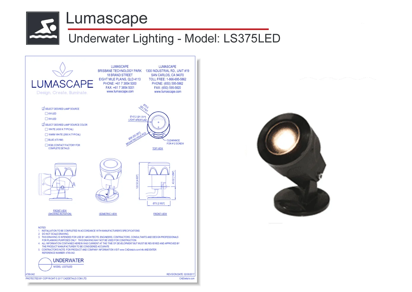 4788-042 Model LS375LED