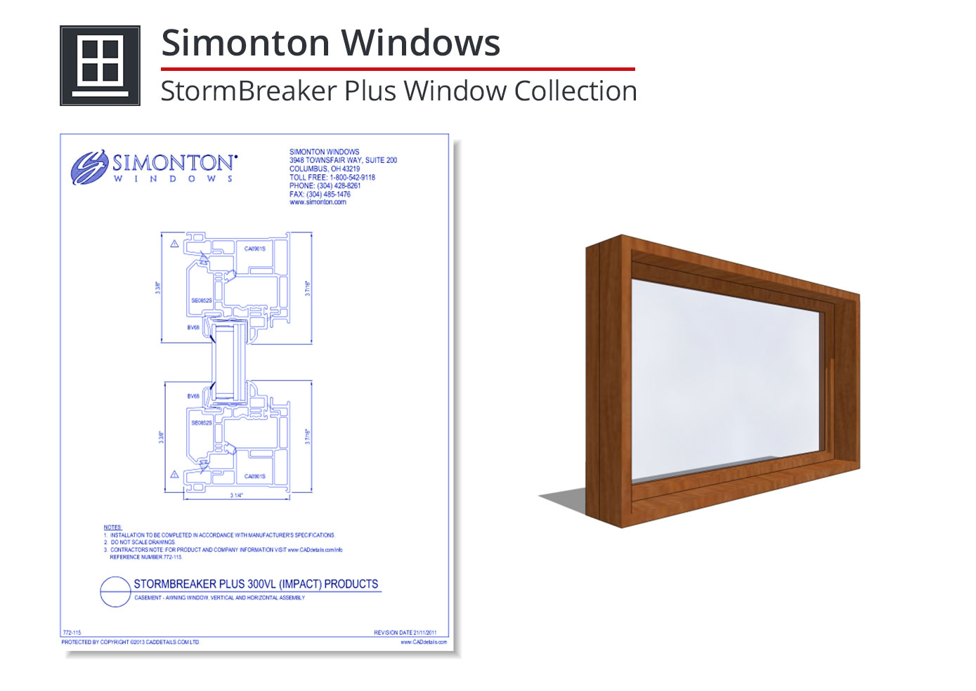 772-115 StormBreaker Plus Window Collection