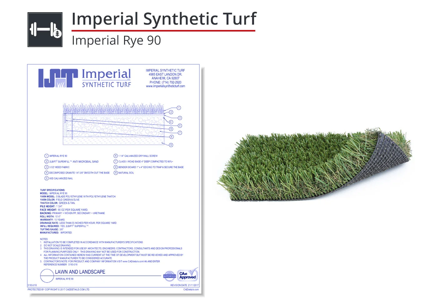 5193-018 Imperial Rye 90